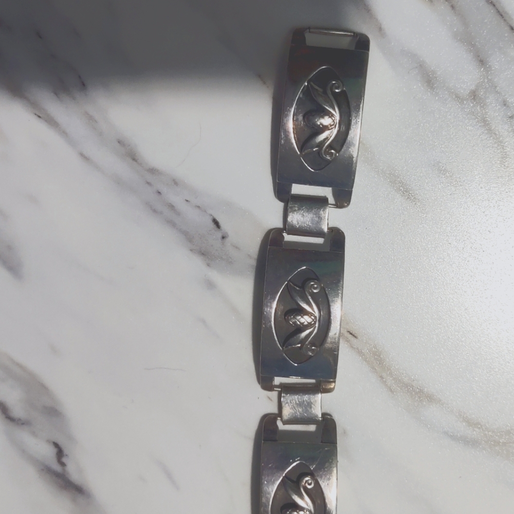 George Jensen Pinecone Bracelet